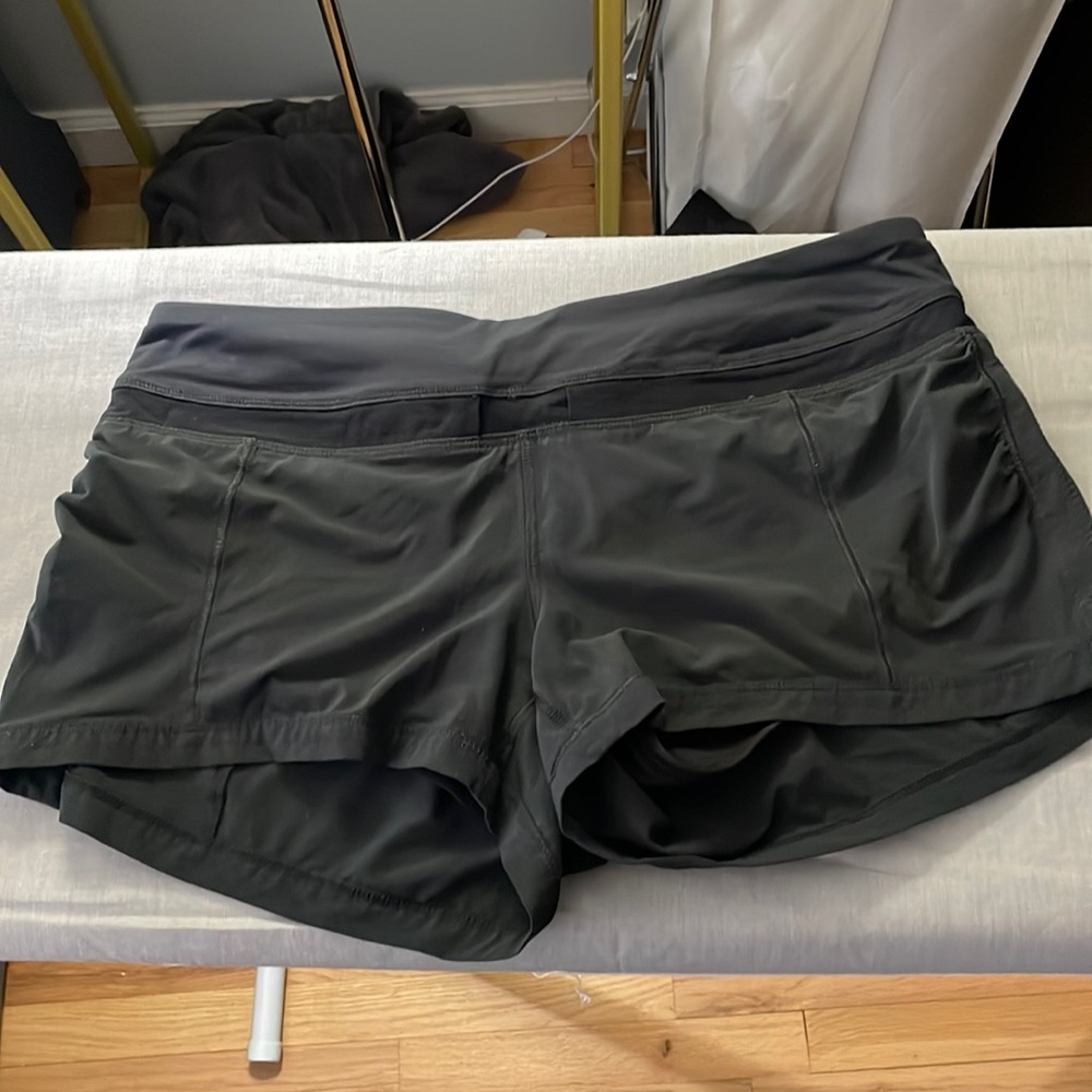 Lululemon 2.5” black shorts
